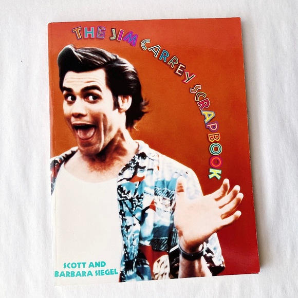 The Jim Carrey Scrapbook by Scott and Barbara Siegel 1995 - Picture 1 of 4